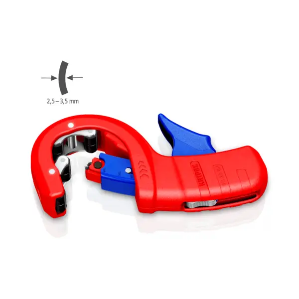Unealta de taiat tevi din plastic cu pereti grosi DP50 KNIPEX 90 23 02 BK