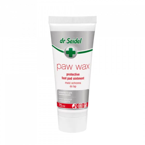 Unguent cu lanolina pentru labute, Dr. Seidel, Paw Wax, 65 ml