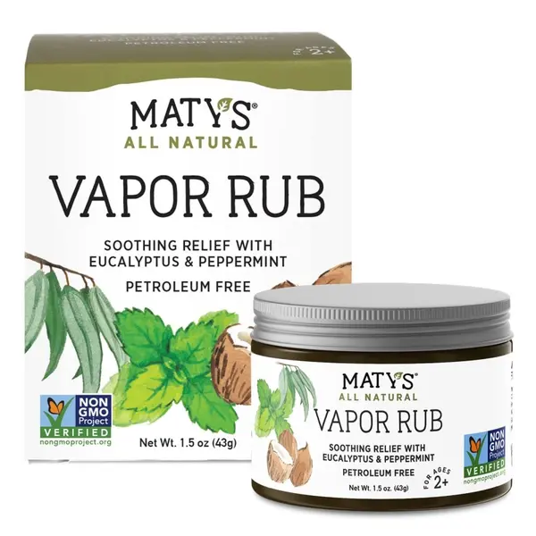 Unguent Rubefiant pentru Copii, Maty's, Vapor Rub, Efect Calmant si Linistitor, 43gr