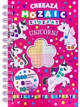 Unicorni. Creeaza mozaic sidefat/***
