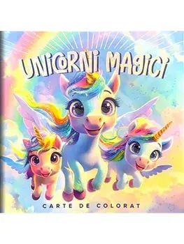 Unicorni magici. Carte de colorat/***