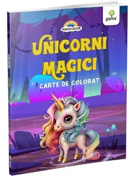 Unicorni magici. Carte de colorat/***