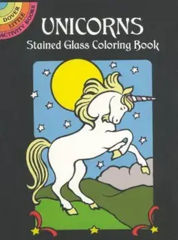 Unicorns Stained Glass Coloring Book, Paperback/Marty Noble