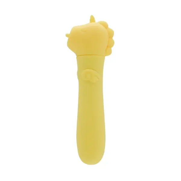 Unihorn USB Bullet vibrator cu stimularea clitorisului Bean Blossom 11.5 cm