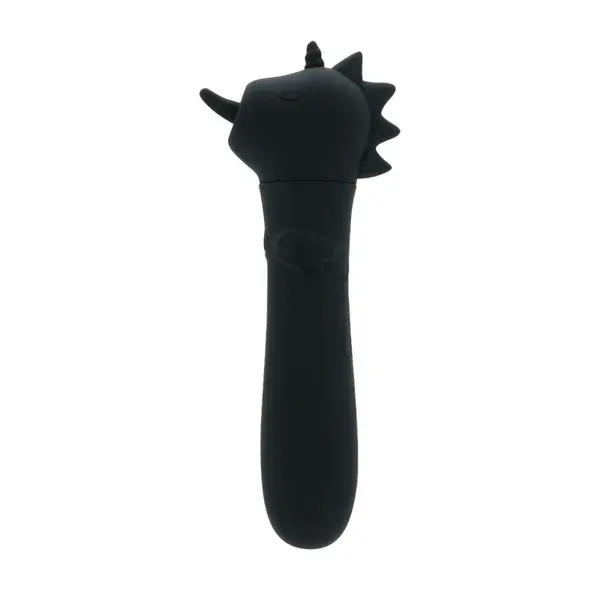 Unihorn USB Bullet vibrator cu stimularea clitorisului Wild Spirit 11.5 cm
