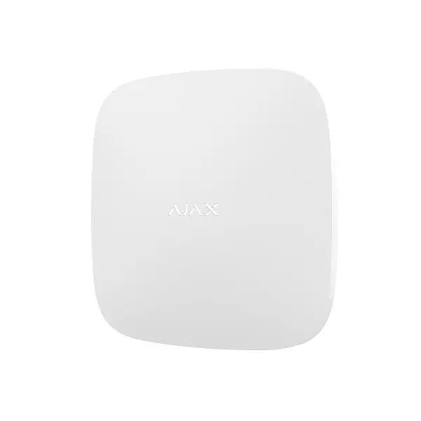Unitate centrala AJAX Hub WH, 9 partitii, 100 dispozitive, 2000 m