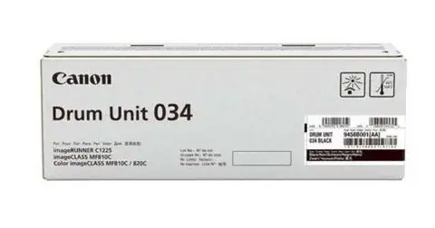 Unitate Cilindru Canon 034B (Negru)