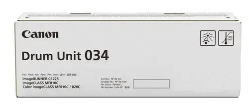 Unitate Cilindru Canon 034DR, 34000 pagini (Cyan)