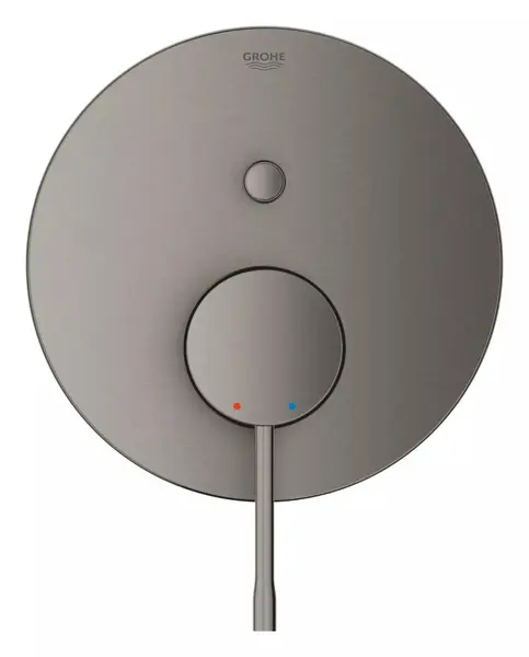 Unitate comanda dus Grohe Essence 24167AL1, aparenta, 2 iesiri, diverter, necesita valva, Grafit mat