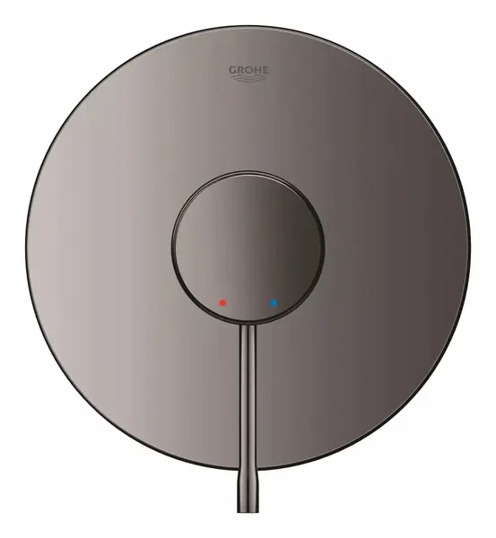 Unitate comanda dus Grohe Essence 24168A01, 1 functie, necesita valva, Grafit lucios