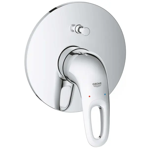 Unitate comanda dus Grohe Eurostyle 19506003, 1/2 inch, monocomanda, diverter, 2 iesiri, necesita set fixare, Crom