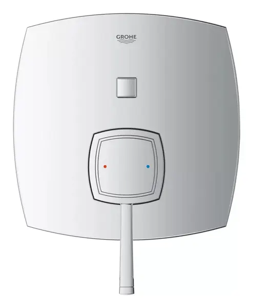 Unitate comanda dus Grohe Grandera 24068000, racorduri 1/2 inch, 2 iesiri, necesita valva, Crom lucios