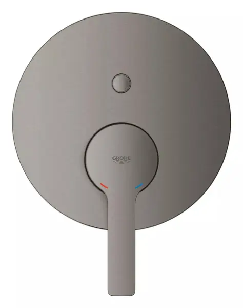 Unitate comanda dus Grohe Lineare 24064AL1, 2 iesiri, necesita valva, Grafit mat