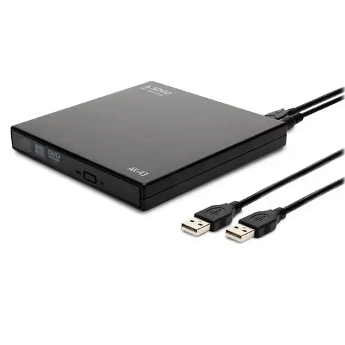 Unitate Optica/DVD Writer extern Savio AK-43, Slim, Negru