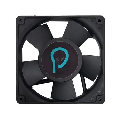 Unitate racire SPACER, 1U pentru rack 19″, 120mm, 2300rpm, 30dBA, flux aer 69cfm, otel 0.8mm, cablu 0.7m, Negru