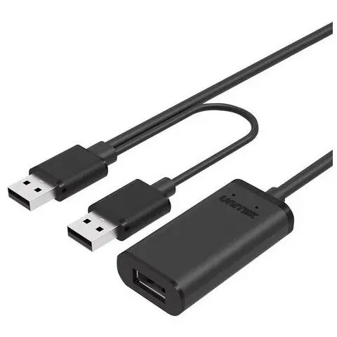 UNITEK Cablu Unitek USB 2.0 5 m , 2 x USB A USB A Negru