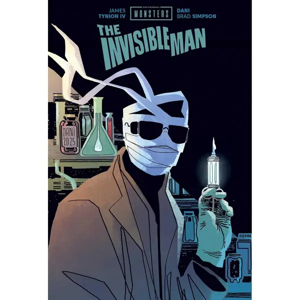 Universal Monsters Invisible Man HC Dani & Brad Simpson Cvr