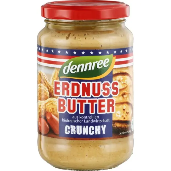 Unt de arahide crocant, eco - 350 g