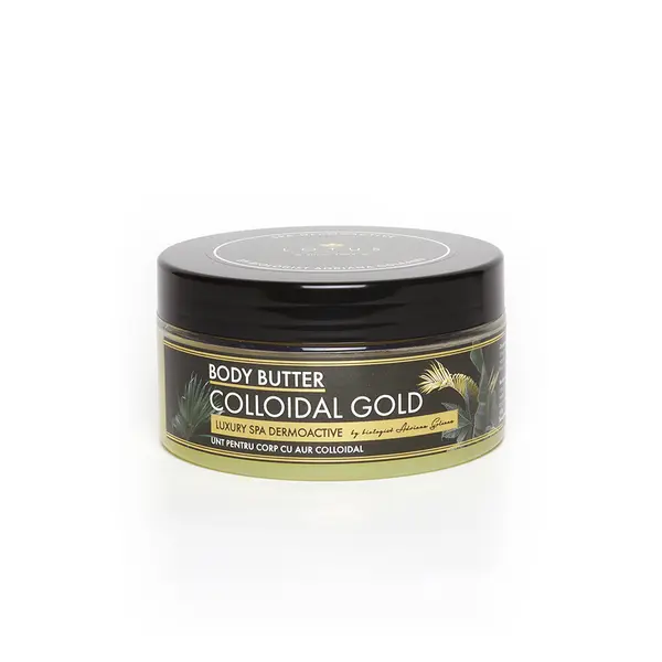 Unt de corp cu aur coloidal Luxury SPA Dermoactive, 300ml, Lotus Cosmetics