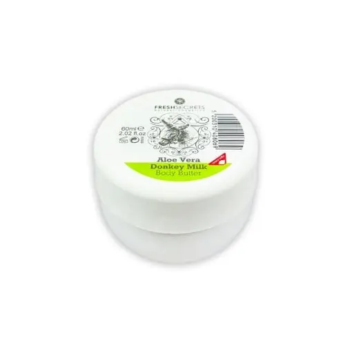 Unt de corp cu lapte de magarita si aloe vera, 60ml, Fresh Secrets