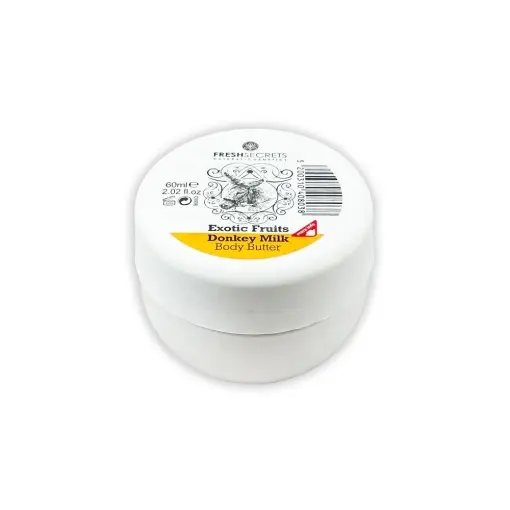 Unt de corp cu lapte de magarita si extract de fructe exotice, 60ml, Fresh Secrets