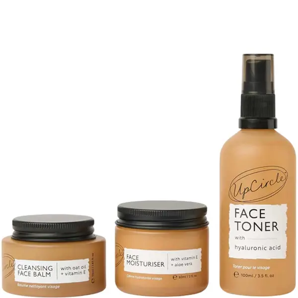 UpCircle Beauty Cleanse, Tone + Moisturise Set
