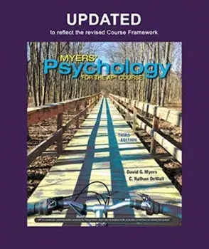 Updated Myers' Psychology for AP. 3rd ed. 2021, Hardback/C Nathan DeWall