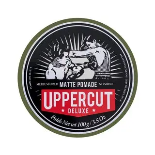 Uppercut Deluxe Matt Pomade pomadă de păr pentru efect mat 100 g