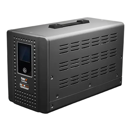 UPS 800VA line-interactive cu afișaj LCD, undă sinusoidală pură și repornire automată, TSY Power KEON-800VA