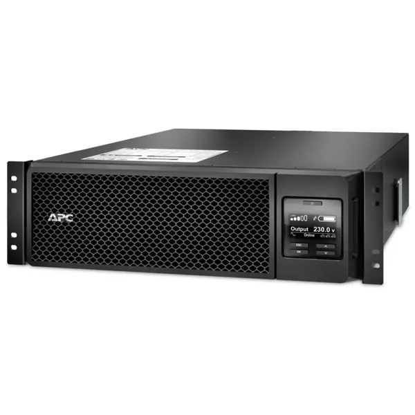 UPS APC SRT5KRMXLI, Smart-UPS SRT online dubla-conversie 5000VA / 4500W 6 conectori C13, 4 conectori C19, extended runtime rackabil