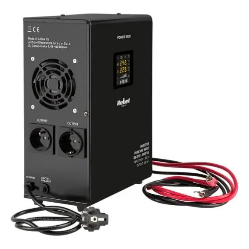 UPS Centrale Termice Sinus Pur 1000VA/700W 12V - REBEL RB-4013