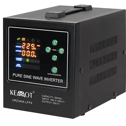 Ups Centrale Termice Sinus Pur 500VA/300W 12V KEMOT URZ3404-LFP4