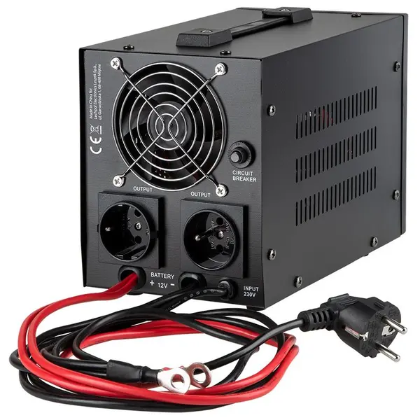UPS cu sinus pur 500W/800VA pentru centrale termice, 12V extern, Kemot URZ3405B