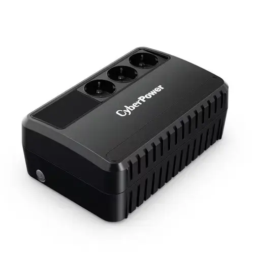 UPS CyberPower BU650EG, fara management, 650VA, 360W, AVR, 3 x priza Schuko (Negru)