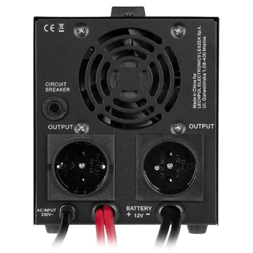 UPS Kemot pentru centrale termice, compatibil cu baterii LifePO4, 700W, 1000VA, 12V DC, URZ3406-LFP4
