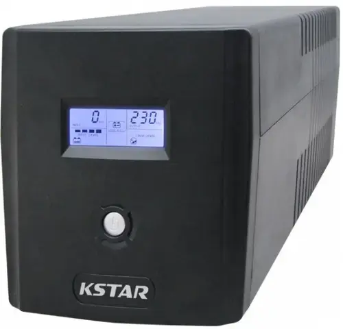 UPS KSTAR Micropower Micro 1000 LED, 1000VA/600W, 4 x Schuko, Management