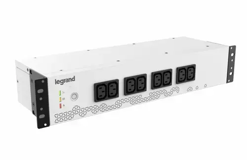 UPS Legrand Keor PDU monofazat, 800VA/480W, 8x IEC C13, technologie off- line, conexiune USB HID, capacitate baterie 12V/9AH, 230V, dimensiuni 440x150x88mm, greutate 5 kg