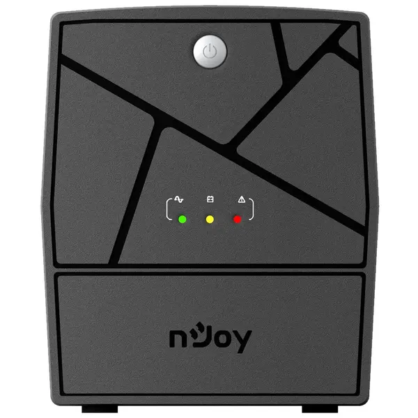 UPS NJOY Keen 1000, 1000 VA/600W, Line-interactive, 4 Prize Schuko cu Protectie, Repornire Automata, Reglaj Automat al Tensiunii UPLI-LI100KE-CG01B