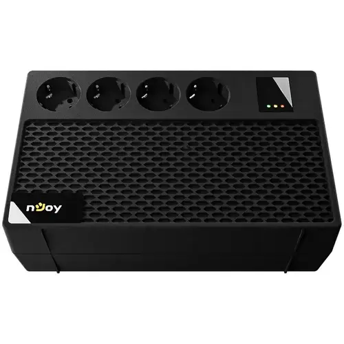 UPS nJoy UPCSBLS665TRECG01B Renton 650 PLUS, 650VA/360W, AVR, 4 Prize Schuko