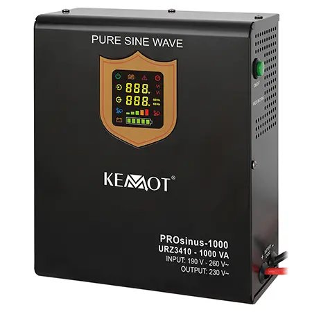 UPS Pentru Centrale Termice, Sinus Pur, 700W, Compatibil Baterii 12V, Display LED, Kemot ProSinus-700 URZ3410