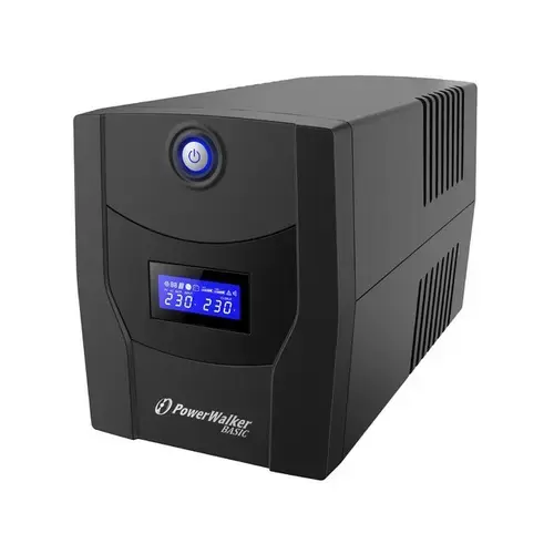 UPS Power Walker, 1320W/2200VA, 230V, LCD, Negru