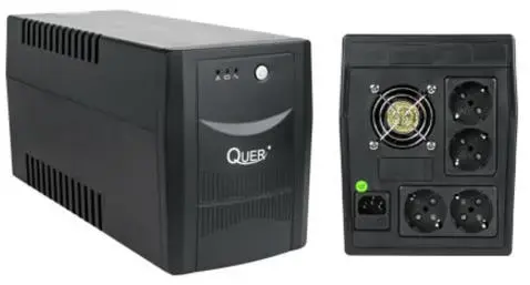 UPS Quer Micropower, 2000VA/1200W, 4 x Schuko (Negru)