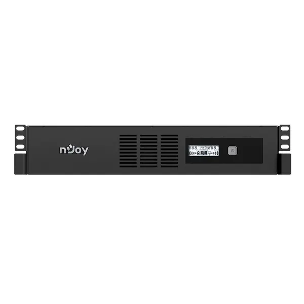 Ups rackabil cu 8 prize nJoy Code 2000 UPLI-LI200CO-AZ01B, 2000 VA / 1200 W