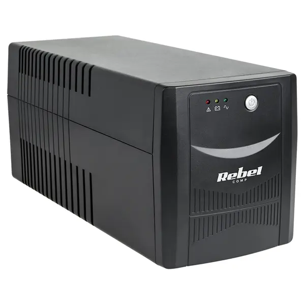 UPS Rebel Micropower 1000VA/600W, offline, 4 prize, baterie 12V/7Ah x2, KOM0553