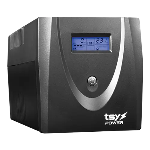 UPS TSY Power, 1200VA/720W, LCD, line interactive, 4 x Schuko TSY-MP-1K2-LCD