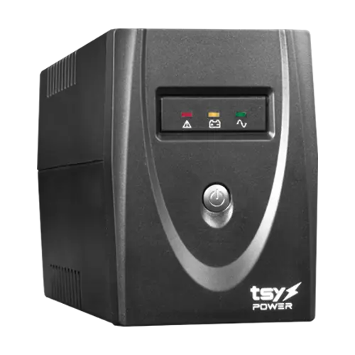 UPS TSY Power, 600VA/360W, LED, line interactive, 2 x Schuko TSY-MP-0K6-LED