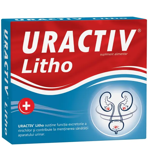 Uractiv Litho, 30 capsule, Uractiv
