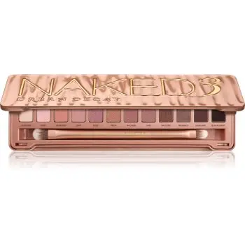 Urban Decay Naked3 paleta farduri de ochi cu pensula