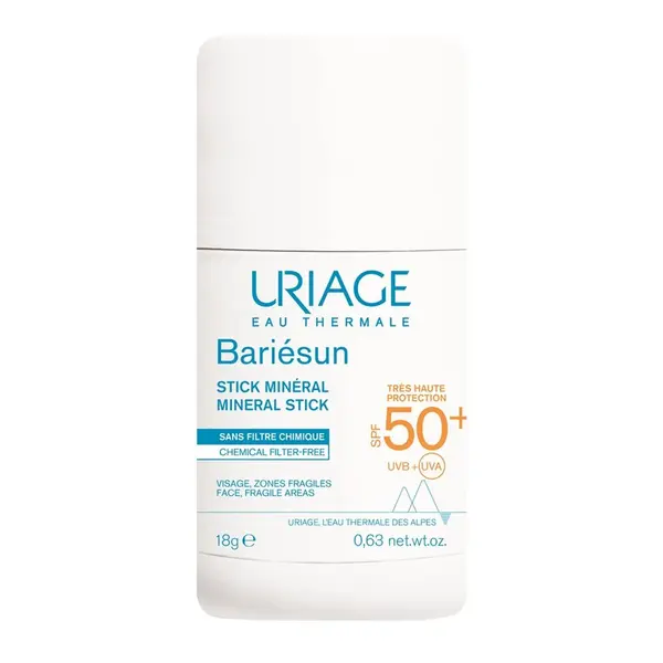 Uriage Bariesun Stick mineral pentru protectie solara SPF50+ 18 g