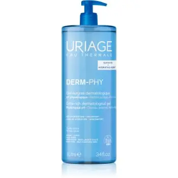 Uriage DERM-PHY Extra Rich Dermatological Gel gel de curățare blând